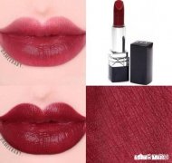 有哪些好看的复古暗红色口红推荐