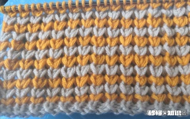 棒针怎么织花样