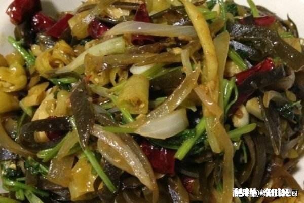 海带丝怎么炒