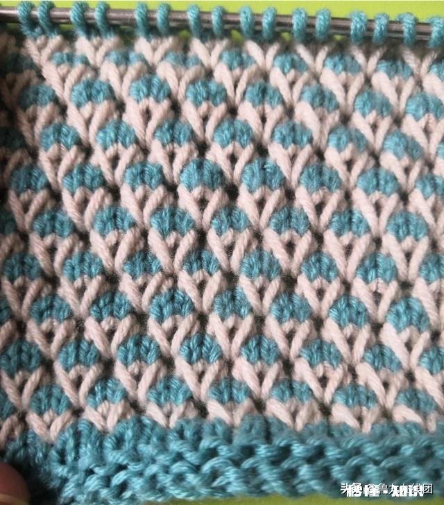 两种毛线怎么织好看