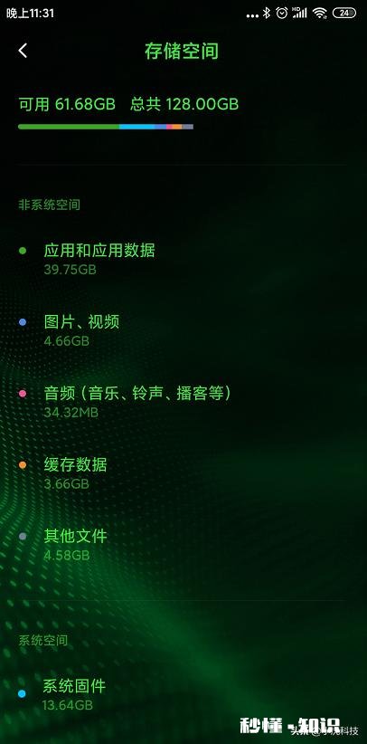 vivo y5s买的128g,为什么显示只有106g