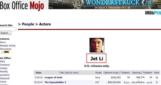 亚洲历史上有没有比李小龙名气更大的演员