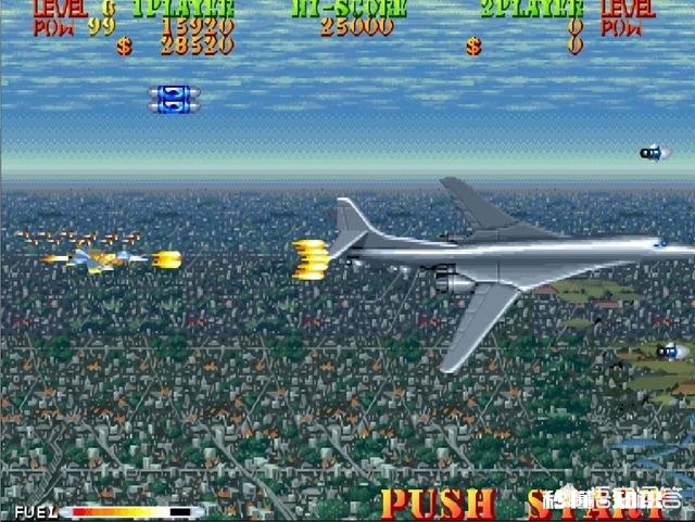 街机游戏为什么大多都是横版画面