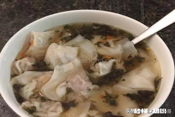 混沌汤的做法和配料